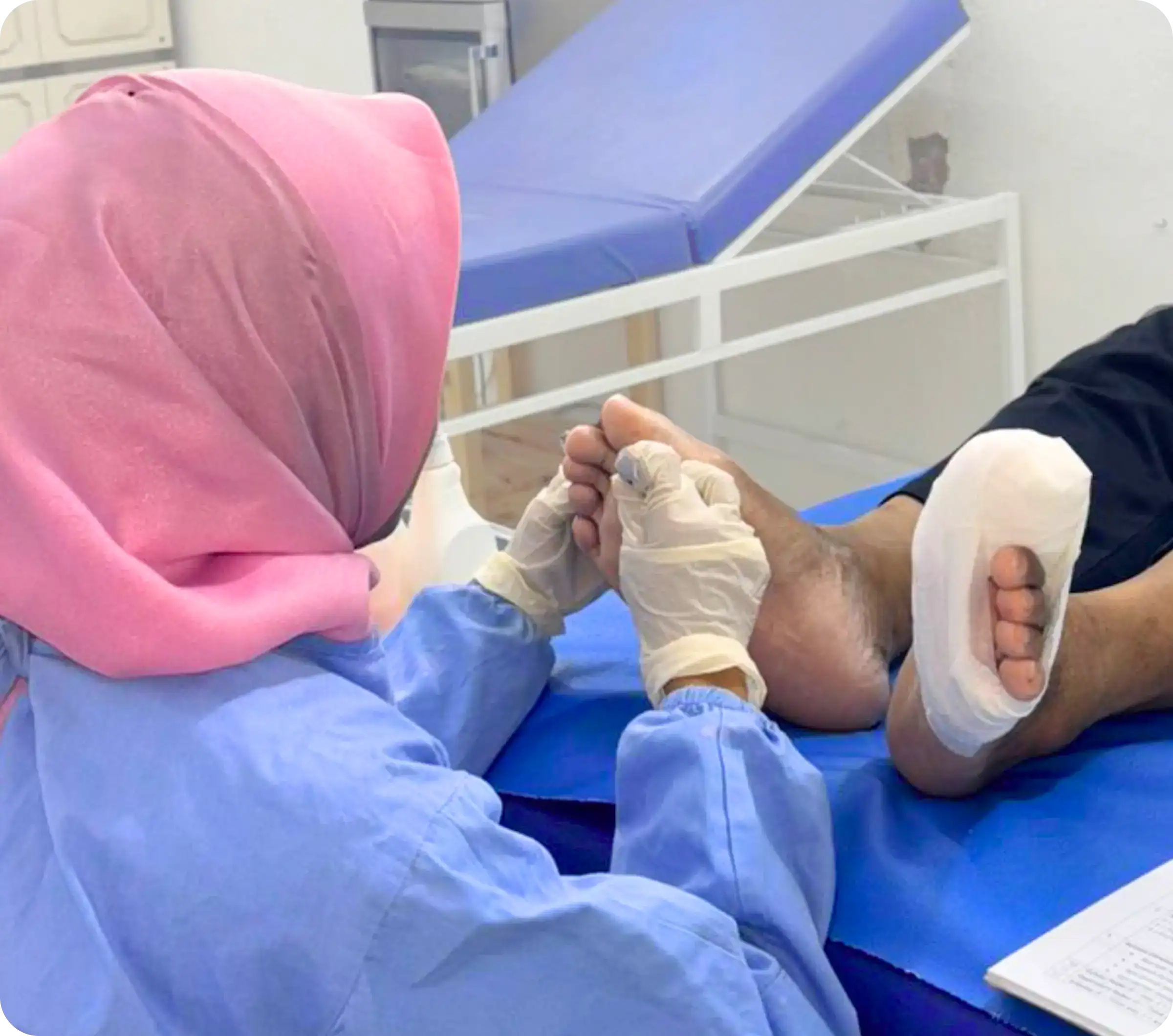 Perawatan luka diabetes profesional
