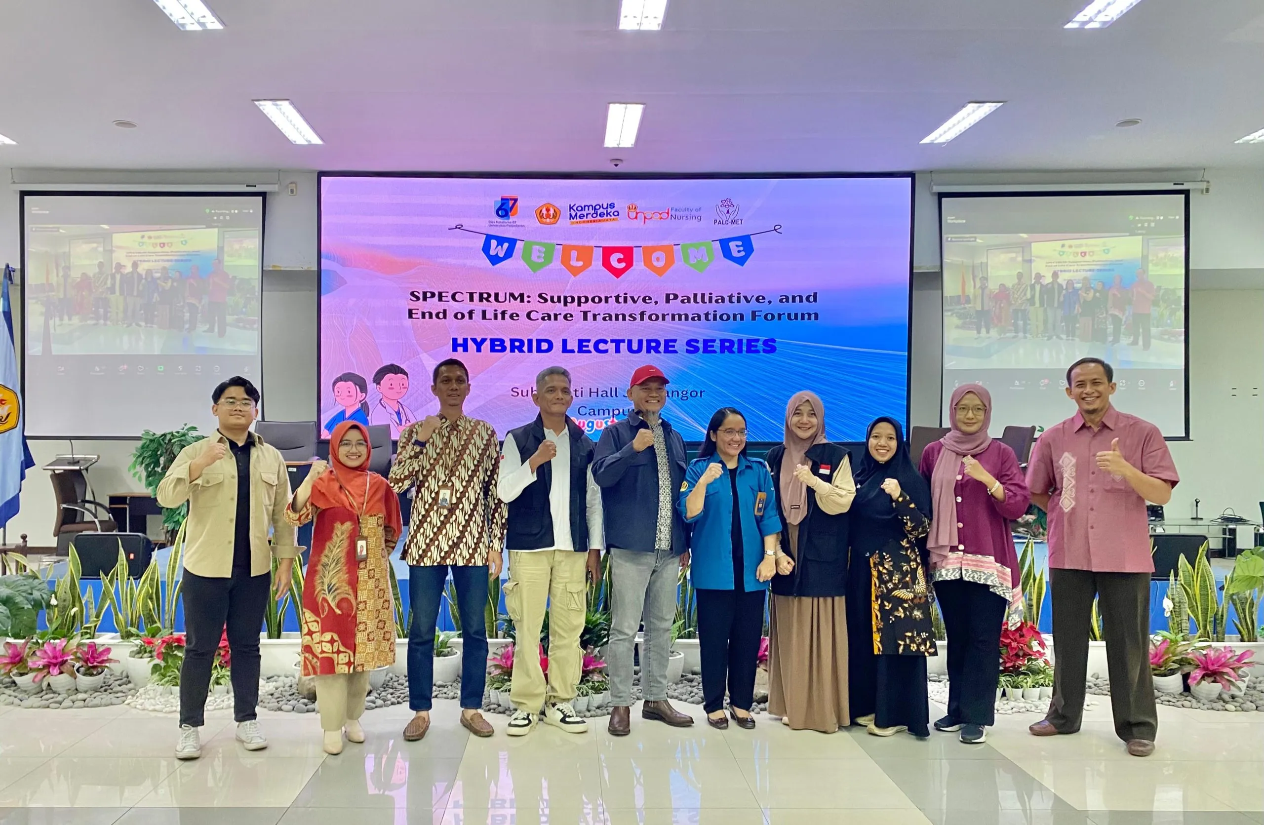 Kolaborasi RUMAT dalam Hybrid Learning Series 2024 Unpad